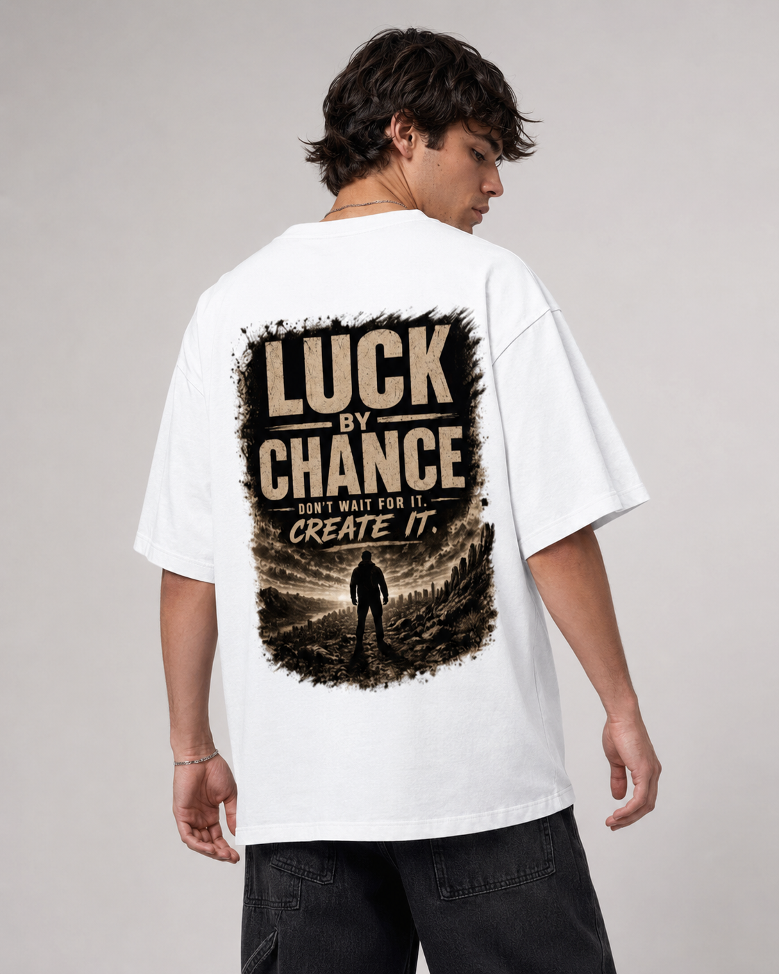 Make Your Luck Oversized T-Shirt