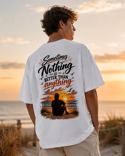 The Art of Nothing Oversized T-Shirt