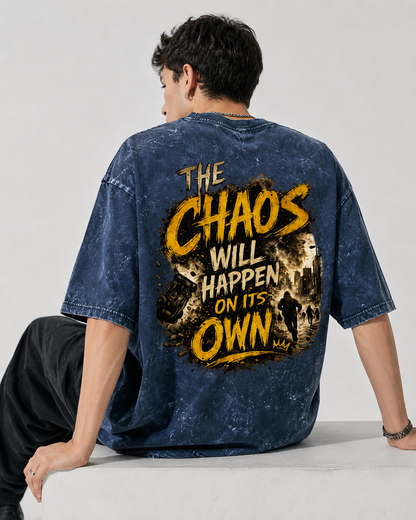 Unisex Acid Washed Oversized Tee