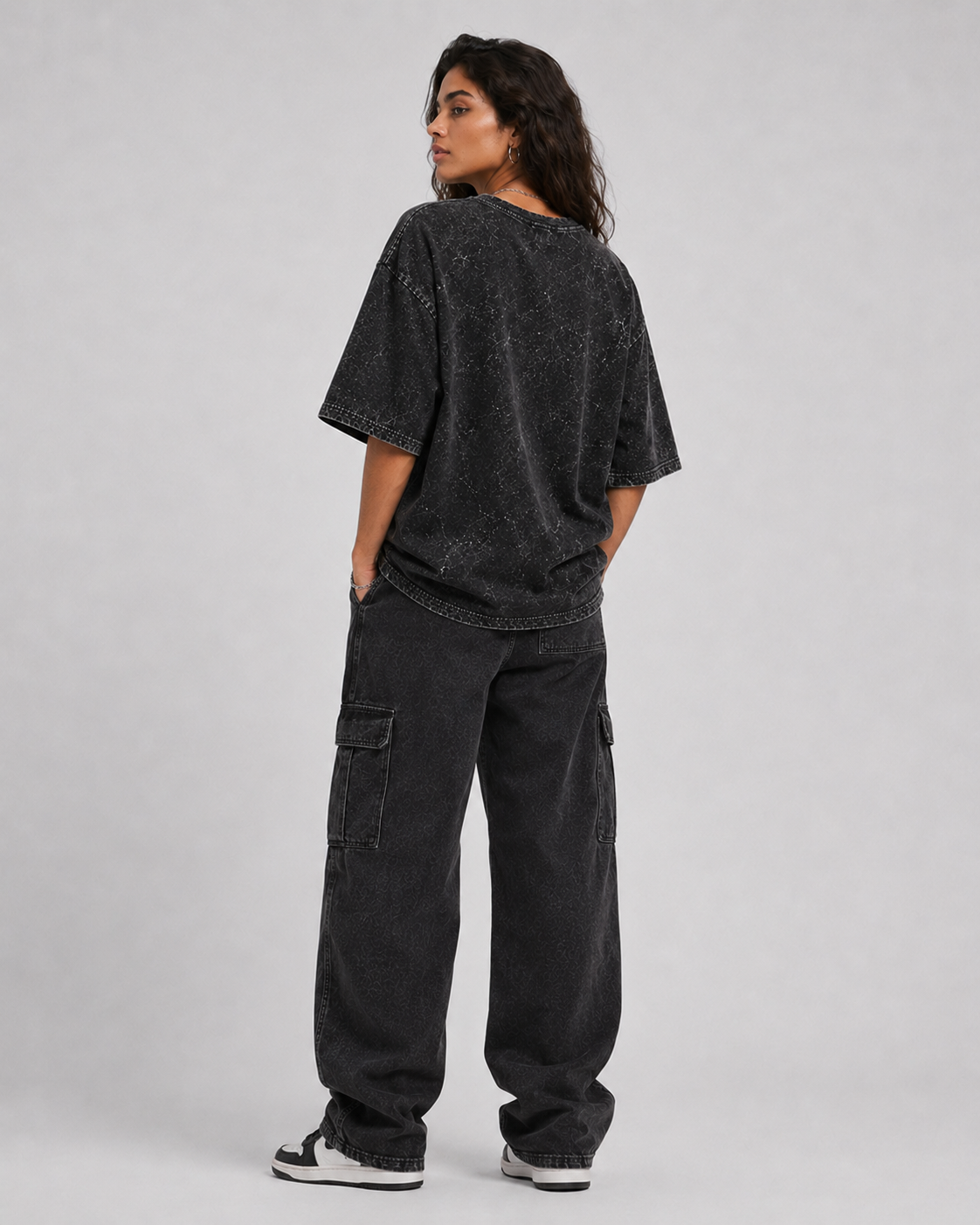 Acid Washed Oversized Tee